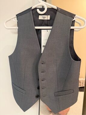 Frankie Shop Grey Tailored Women's Vest